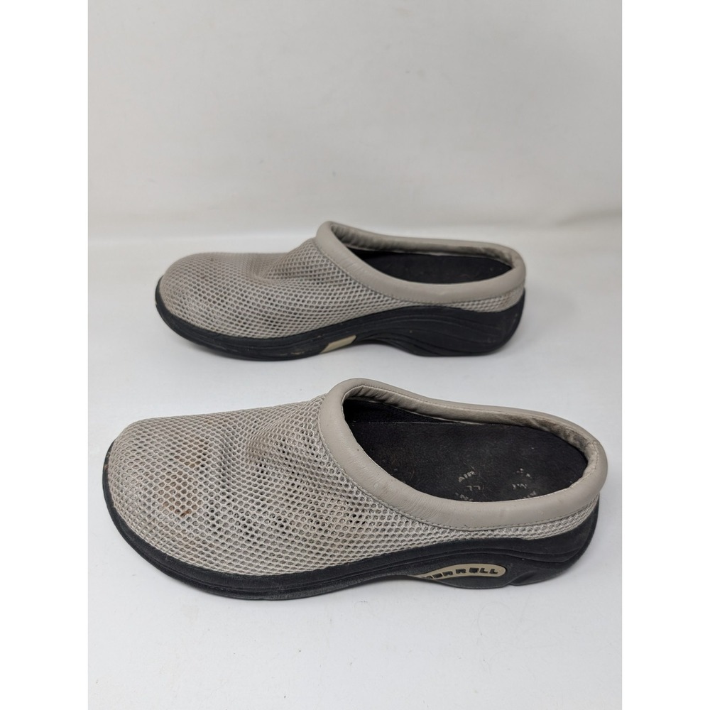 Merrell Shoes Womens Size 10 Primo Breeze II Clogs Silvermist Mesh Slip On Mule - Picture 3 of 7